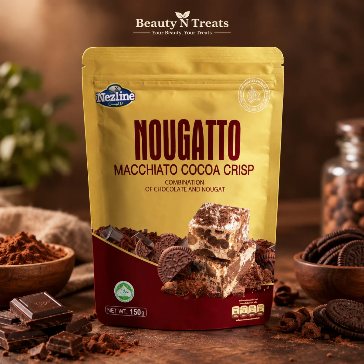 Nezline Nougatto Macchiato Cocoa Crisp 150g