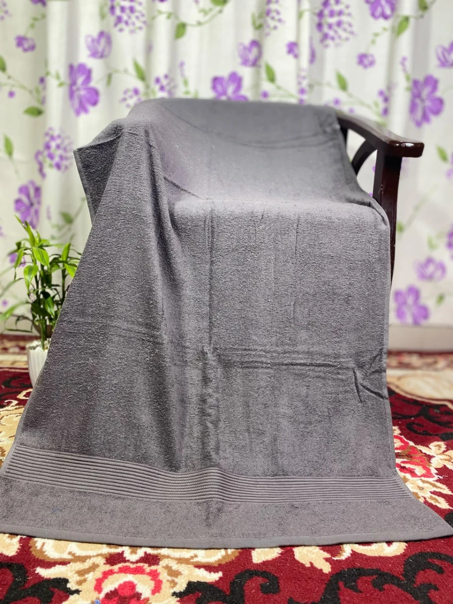 27 by 54 inch Soft & Absorbent export quality deep ash Bath Towel .Luxury and 100% Cotton