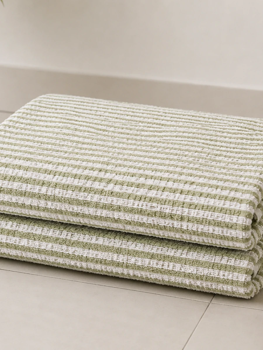 27 by 54 inch Soft & Absorbent export Biscuit color color quality pure Cotton Bath Towel
