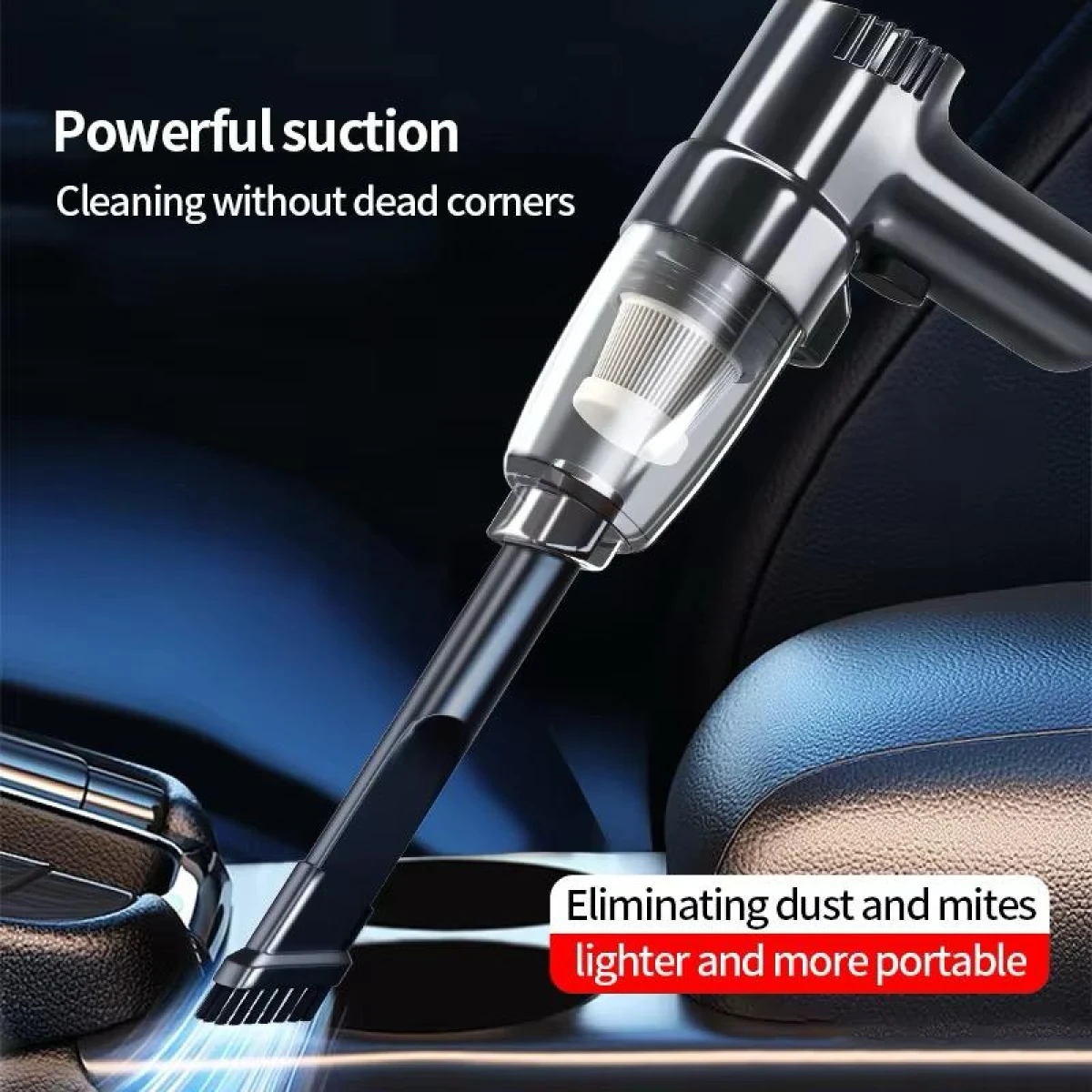 3 in 1 rechargable mini vaccum cleaner and blower for car&house clening