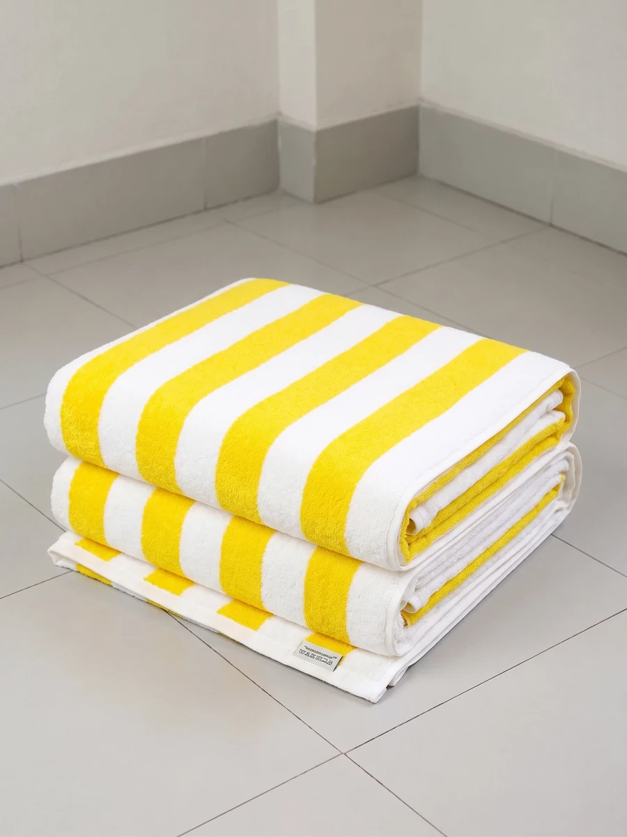 2 pcs 30 by 60 inch Soft & Absorbent export  quality pure Cotton Bath Towel