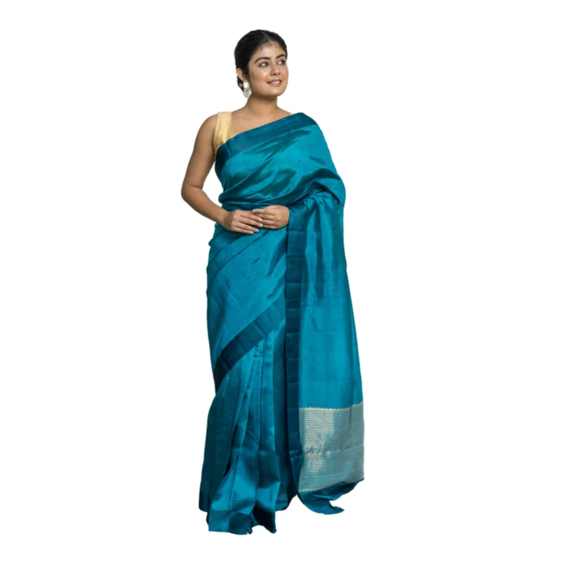 Premium Silicon cotton sharee for women