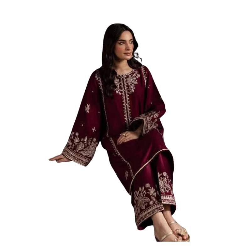 Embroidary women 2 piece