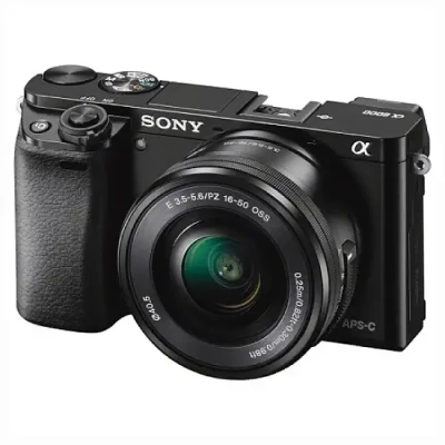 DSLR Camera with 18–55mm Lens