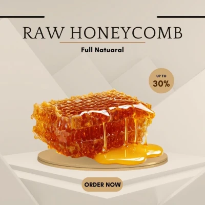 Pure Natural Honeycomb (Raw & Unprocessed)