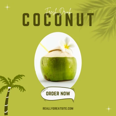 Fresh Green Coconut (Natural Dab)