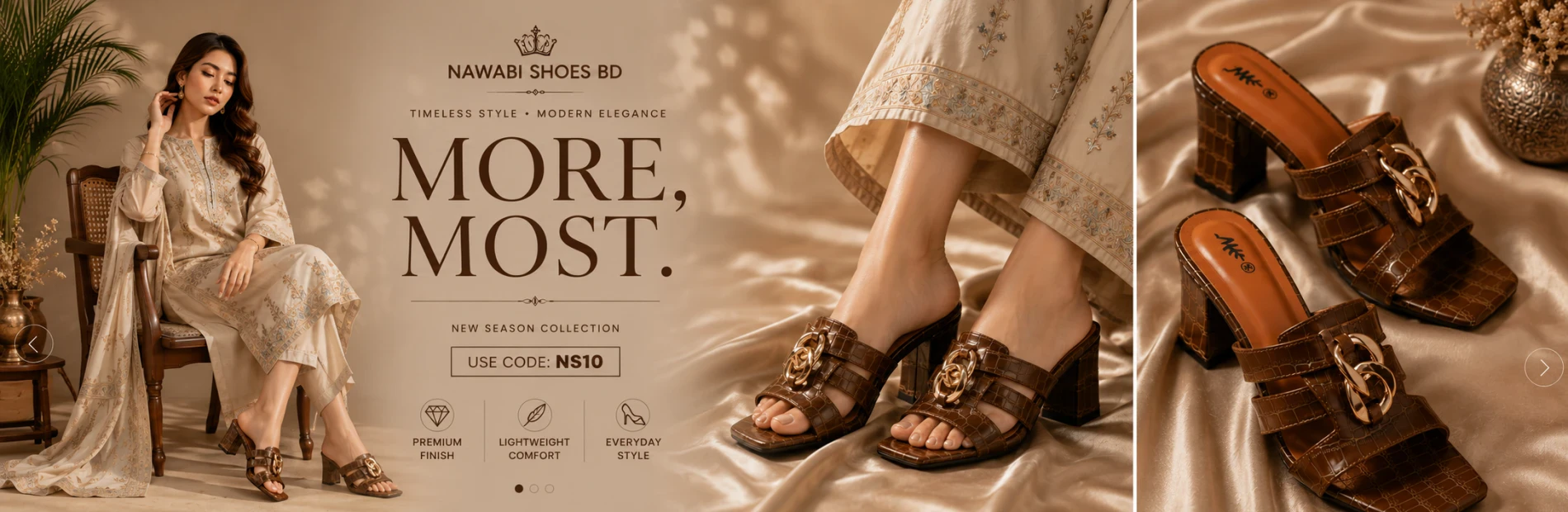Nawabi Shoes BD store banner