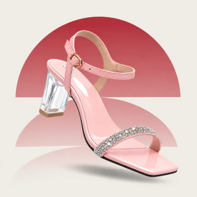 Transparent Heels