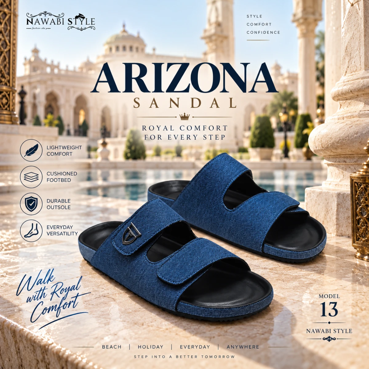 Comfort Arizona | Premium Mens Sandals - NSL13