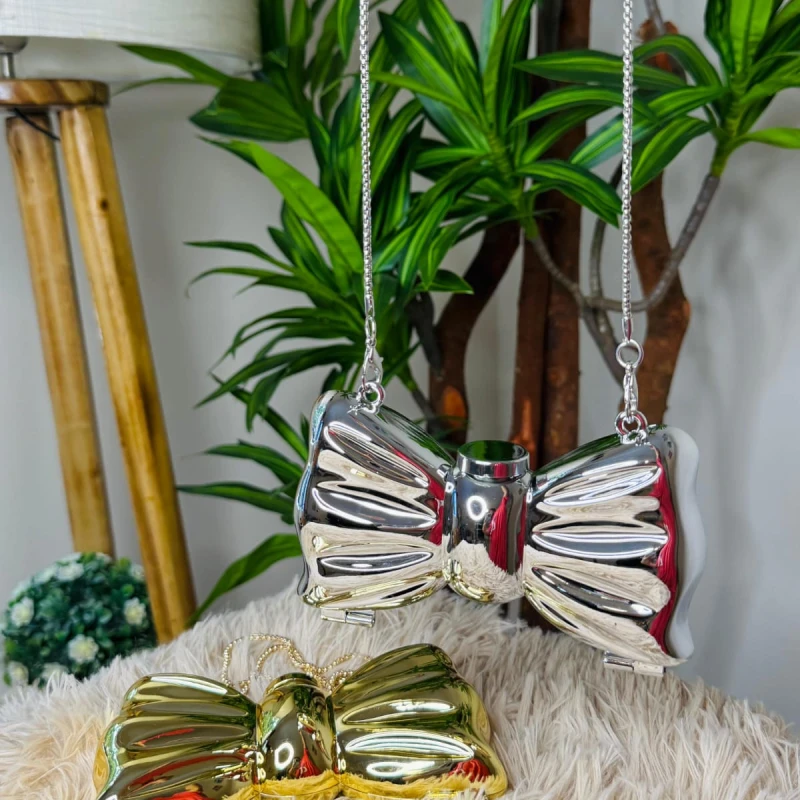 Bow shape mini cluthes Bag