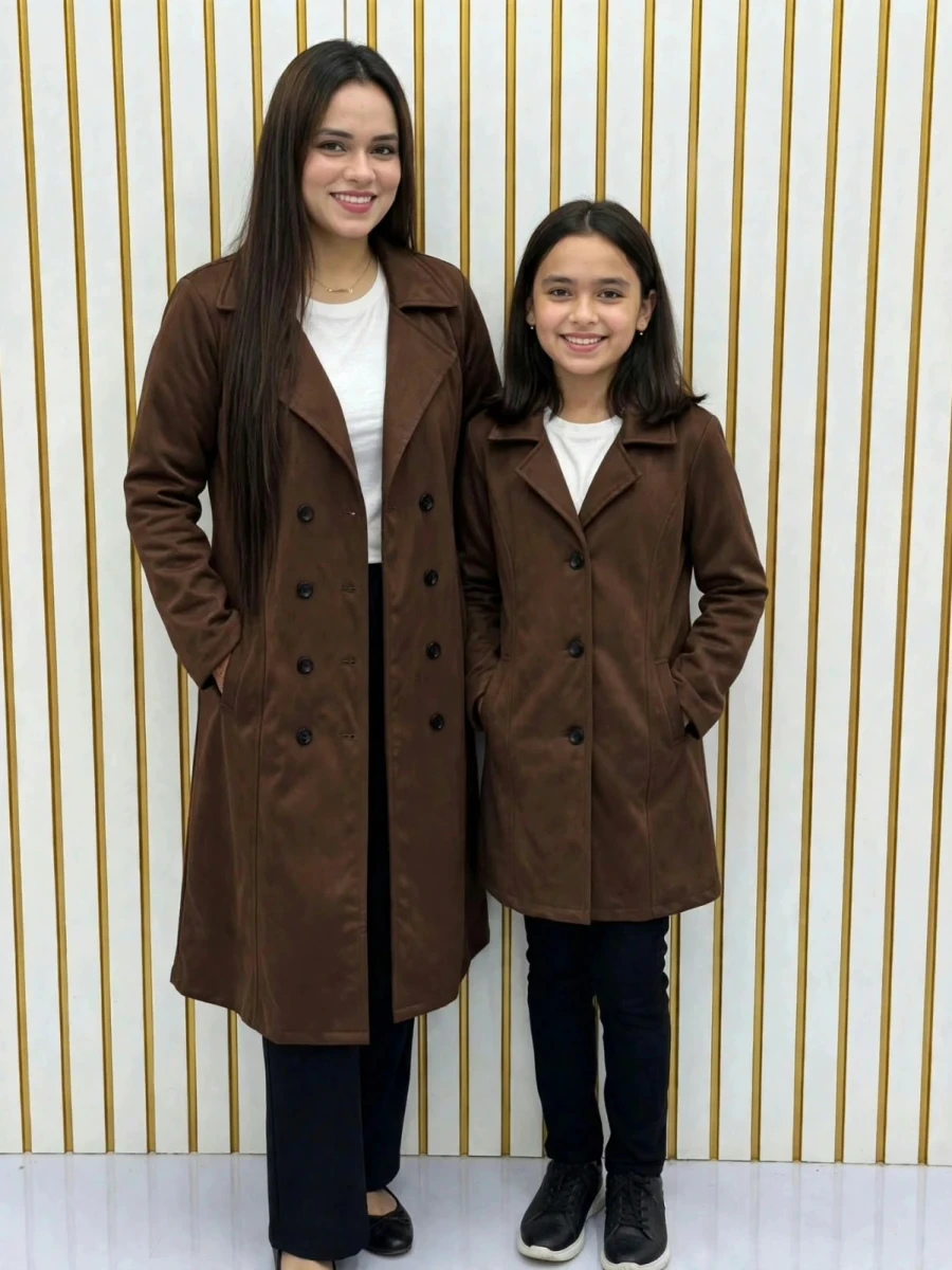 Premium Women's Winter Over Coat with Belt TG-CHO COMB 02